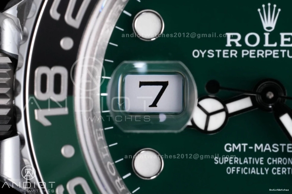 904L ZipUp 1:1 Green Bracelet Sprite GMT-Master V3 126729 VSF SS On Edition Best VTNR II 884 Dial DD Oyster 0101